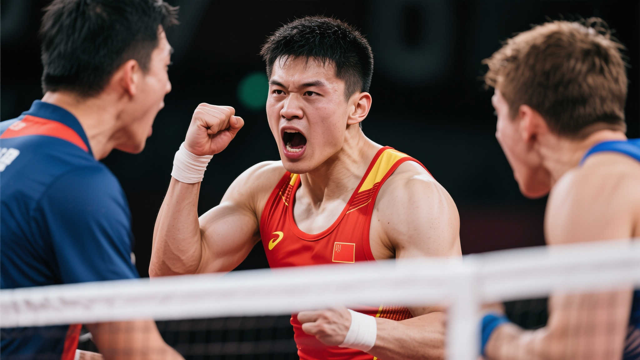 日本球员田中14号涉嫌辱华行为，恶意扯头发引发宫鲁鸣不满！