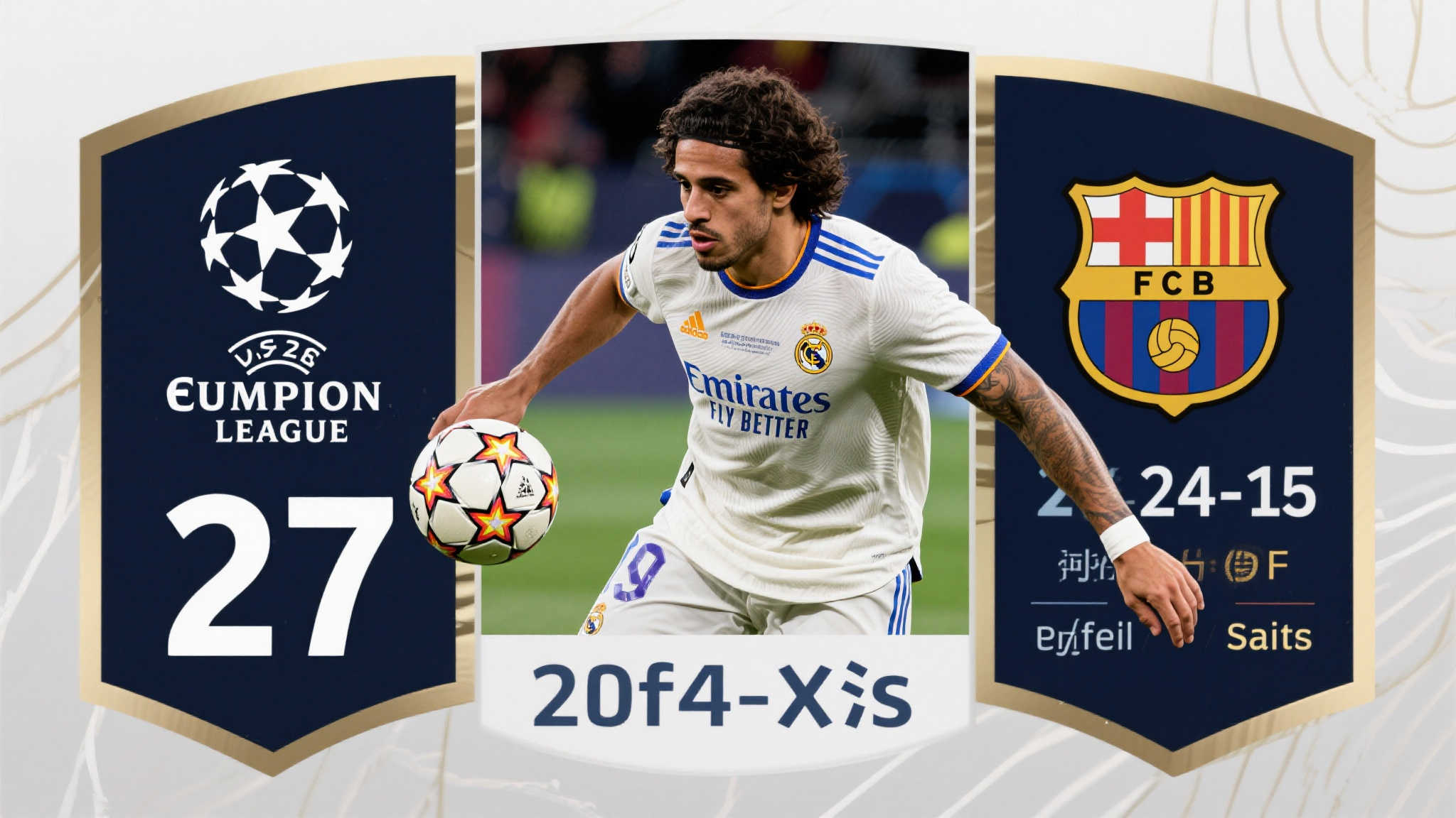 巴尔韦德以27次拦截领跑2024-25赛季欧冠榜单